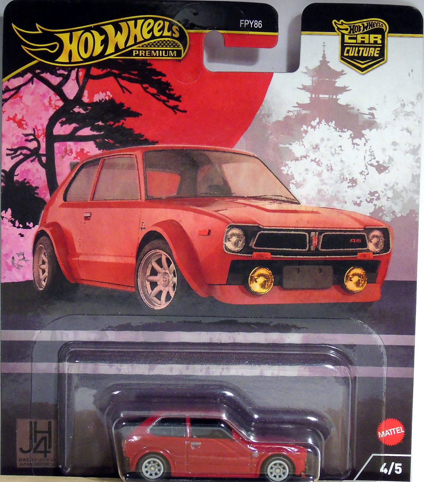 Hot Wheels Car Culture 73 Honda Civic Custom